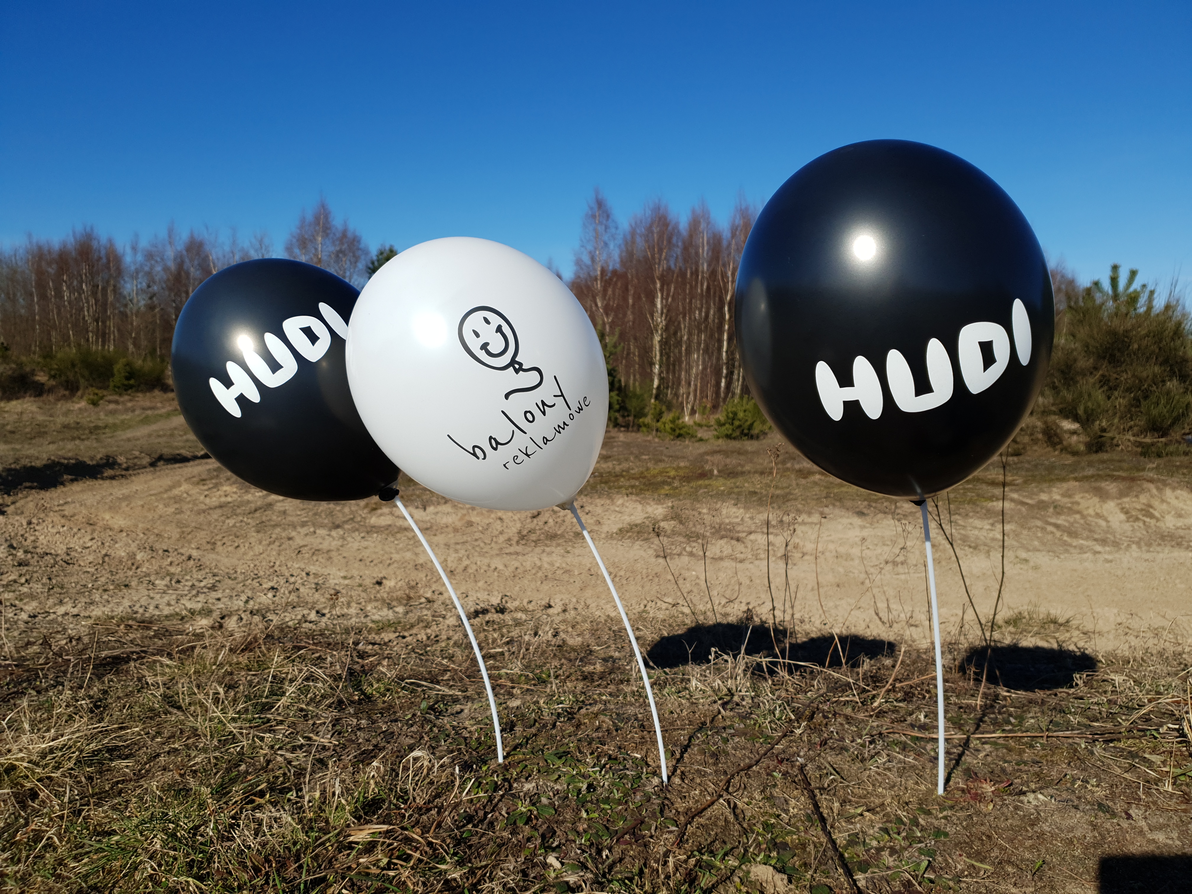 hudi - balony z nadrukiem reklamowym